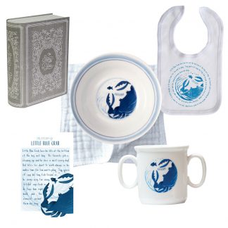 Salisbury Story of You Bowl Bib and Cup Set Blue Crab