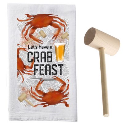Salisbury Crab Feast Towel