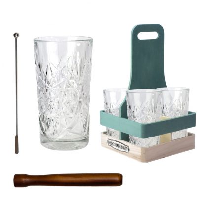 Cocktail Hour Gift Set for Four